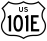 U.S. Route 101E marker