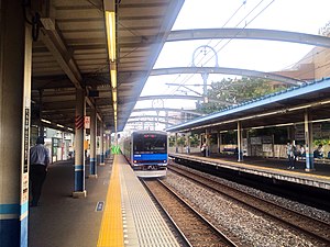 月台与列车（2018年6月27日）