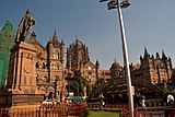 D-24. The Chatrapati Shivaji Terminus (formerly "Victoria Terminus"), a railway station in Mumbai, was built to mark the golden jubilee of the reign of Queen Victoria in 1887, and is today a UNESCO World Heritage Site.