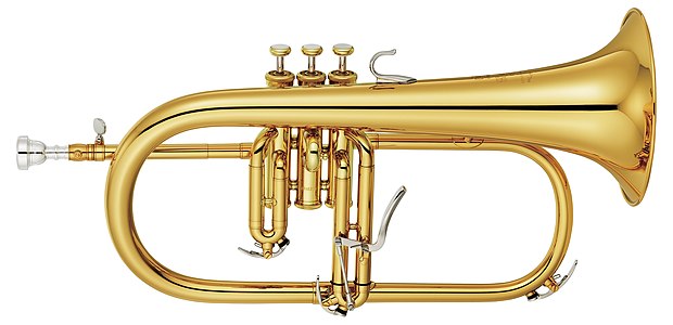 Flugelhorn, by the Yamaha Corporation (edited by Crisco 1492)