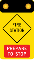 (W5-V122) Fire Station (Prepare to Stop) (used in Victoria)