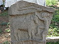 Image 19A 400 years old hero stone in Salem depicting bull-taming sport Jallikattu. (from Tamils)