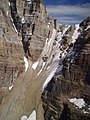 Abbot Pass, on the continental divide