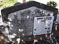 Headstone of New Zealand cricketer Andrew Given