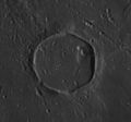 月球轨道器4号拍摄的卫星坑"阿里斯塔克斯 F"