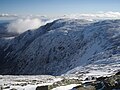 Boott Spur rising above Tuckerman Ravine in late fall