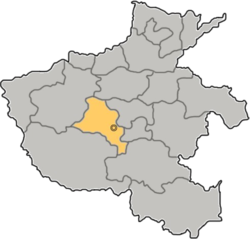 平顶山市在河南省的地理位置