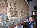 Tapestry illustrating the story in the Haarlem City Hall by Cornelis Claesz van Wieringen