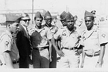Kennedy defended a group of African American GIs who recently returned from Vietnam were ordered to serve on riot-control duty at the 1968 Democratic National Convention in Chicago. They refused and were court marshaled.