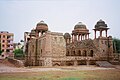 Jahaz Mahal on the bank of Hauz-i-Shamsi