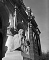 Old east door of The Natural History Museum in 1956