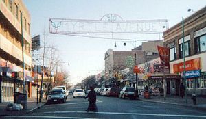 The Myrtle Avenue Business Improvement District in Ridgewood