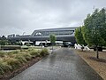 The southern forecourt and view of the station Skyrail, October 2024