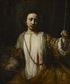 Lucretia by Rembrandt (1666)
