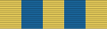 Ribbon bar for gold medal (1943–1968) and silver medal (1943–present)