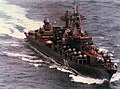 光荣级导弹巡洋舰(在2000年大修后改名为莫斯科号)