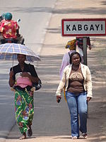 Street Scene near Kabgayi Cathedral