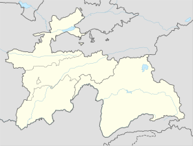 苦盏在塔吉克斯坦的位置