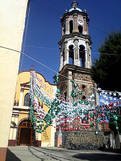 Temple in Caurio de Guadalupe, Jiménez