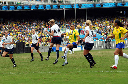 Christiane in action at the 2007 Pan American Games