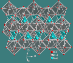 Crystal structure of zircon