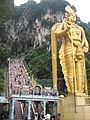 Image 7Batu Caves temple built by Tamil Malaysians in c. 1880s. (from Tamils)