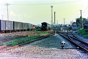 站內（1984年8月，於站外拍攝）