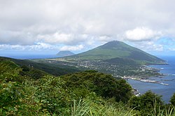 Hachijōjima as viewed from Noboryu peak