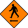 WK 080 Pedestrians Cross to Left