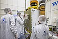 LICIACube CubeSat integrating on DART spacecraft