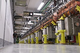 Linac4, replacing Linac 2 in 2020, accelerates negative hydrogen ions