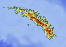 Stanley Peak is located in South Georgia Island