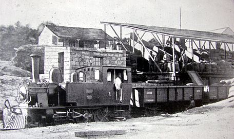 Breda-built Douglas Colliery no. 1, c. 1900