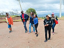 Atheists hiking event at Ngong Hills, Kenya 24th February, 2024.