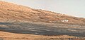 2012年8月9日，“好奇号”漫游车观看到的埃俄利斯山（白平衡图像）。