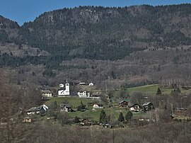 A general view of Saint-Alban-d'Hurtières