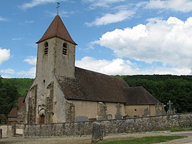 The church in Domecy-sur-Cure