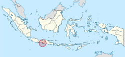 日惹特区在印尼的位置