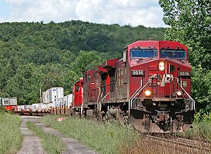 Canadian Pacific Railway container train