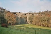 Elbschebach valley viaduct near Wengern