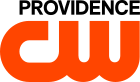 The CW network logo with the word Providence above it in a sans serif.