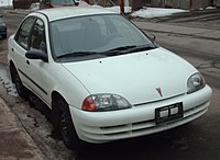 1995-2001 Pontiac Firefly sedan.