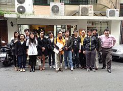 Monthly gathering of Wikipedians in Taipei.