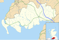 Gretna is located in Dumfries and Galloway