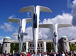The Rolls-Royce Central Display at the 2004 Goodwood Festival of Speed. Designed by Gerry Judah