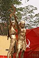 印度喀拉拉邦共產主義集會上的雕像