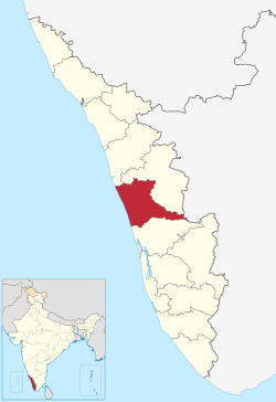 Location in Kerala