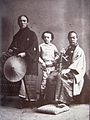 纳达尔的儿子与日本第二次遣欧使节，摄于1863年