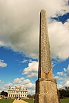 Obelisk 140m south west of Kingston Lacy House