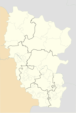 Kartushyne is located in Luhansk Oblast